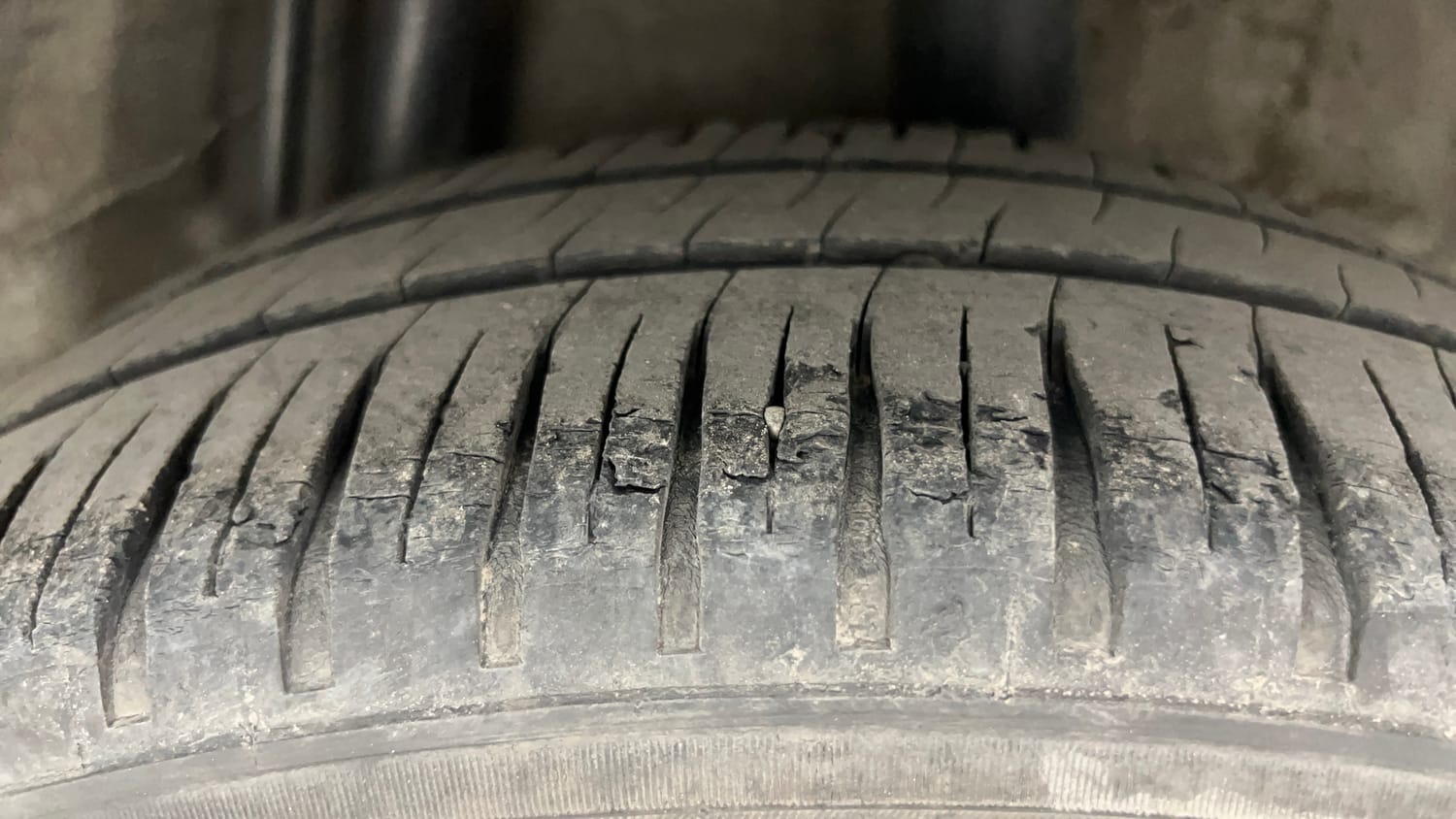 Used 2018 Honda Jazz V Diesel Diesel Manual tyres LEFT REAR TYRE TREAD VIEW