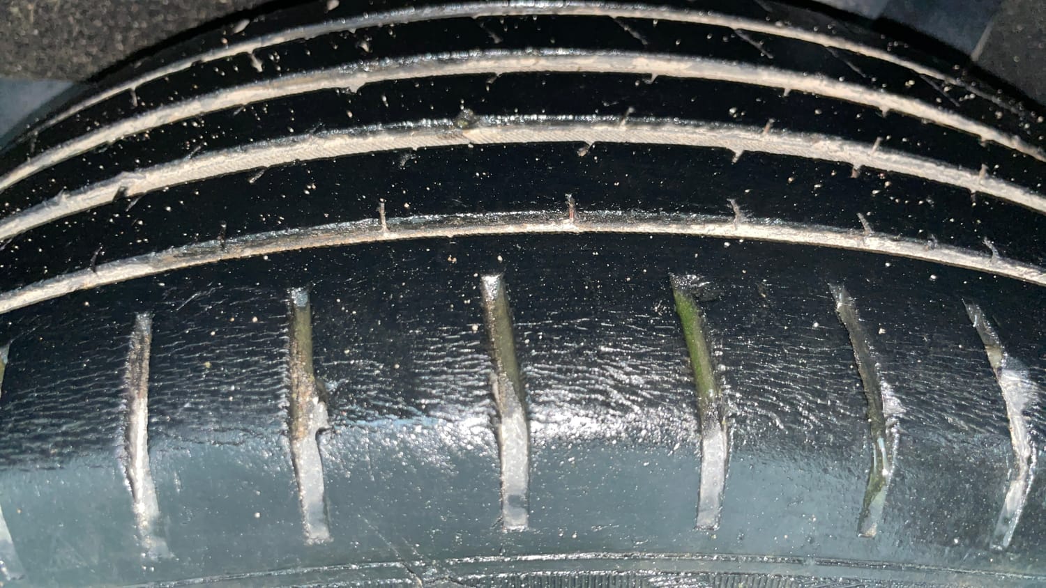 Used 2021 Maruti Suzuki Baleno Zeta Petrol Manual tyres LEFT REAR TYRE TREAD VIEW