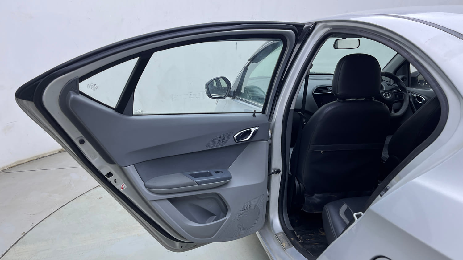 Used 2021 Tata Tigor XZ Plus Petrol Manual interior LEFT REAR DOOR OPEN VIEW