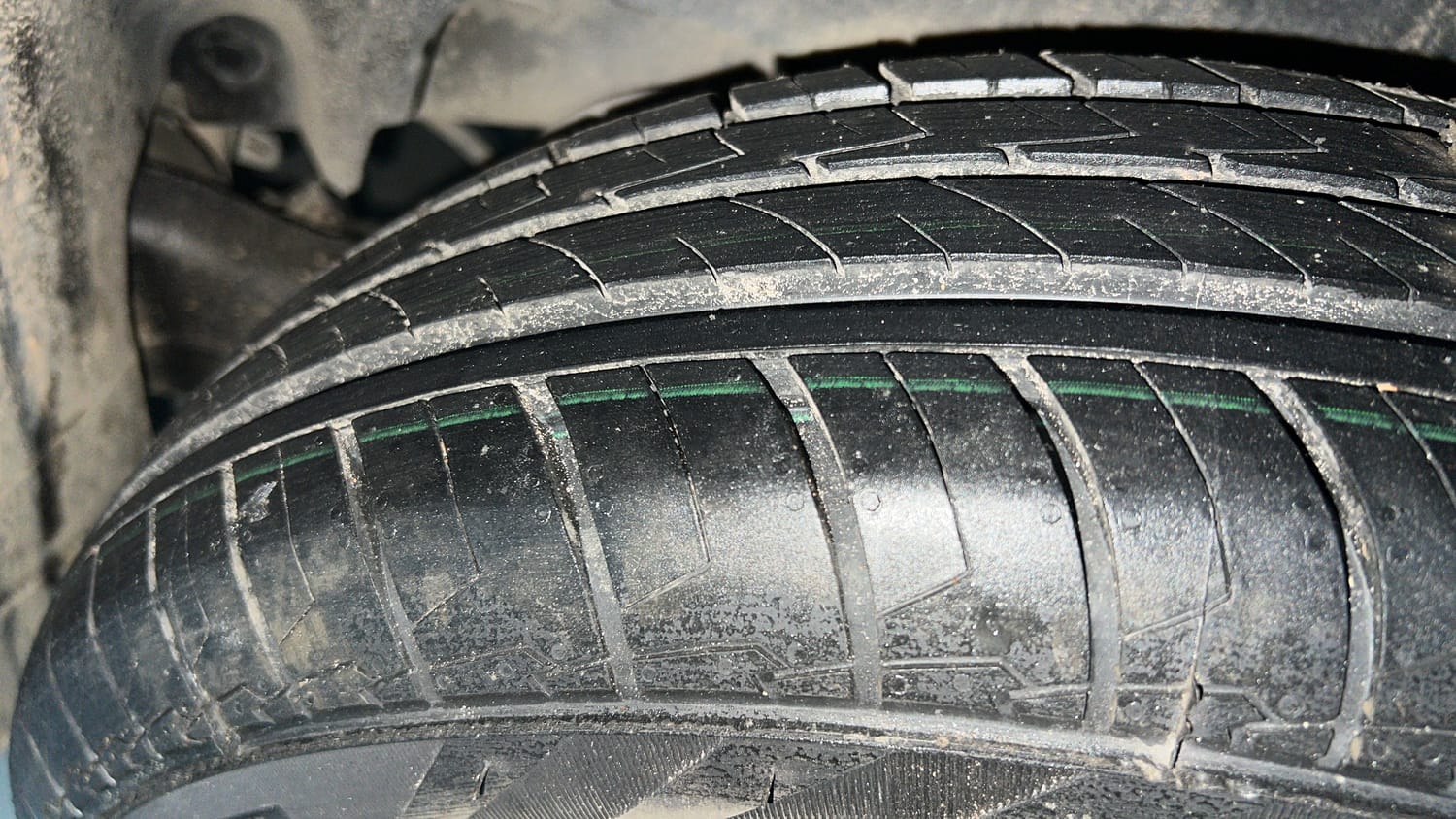 Used 2020 Maruti Suzuki Dzire VXi Petrol Manual tyres LEFT REAR TYRE TREAD VIEW