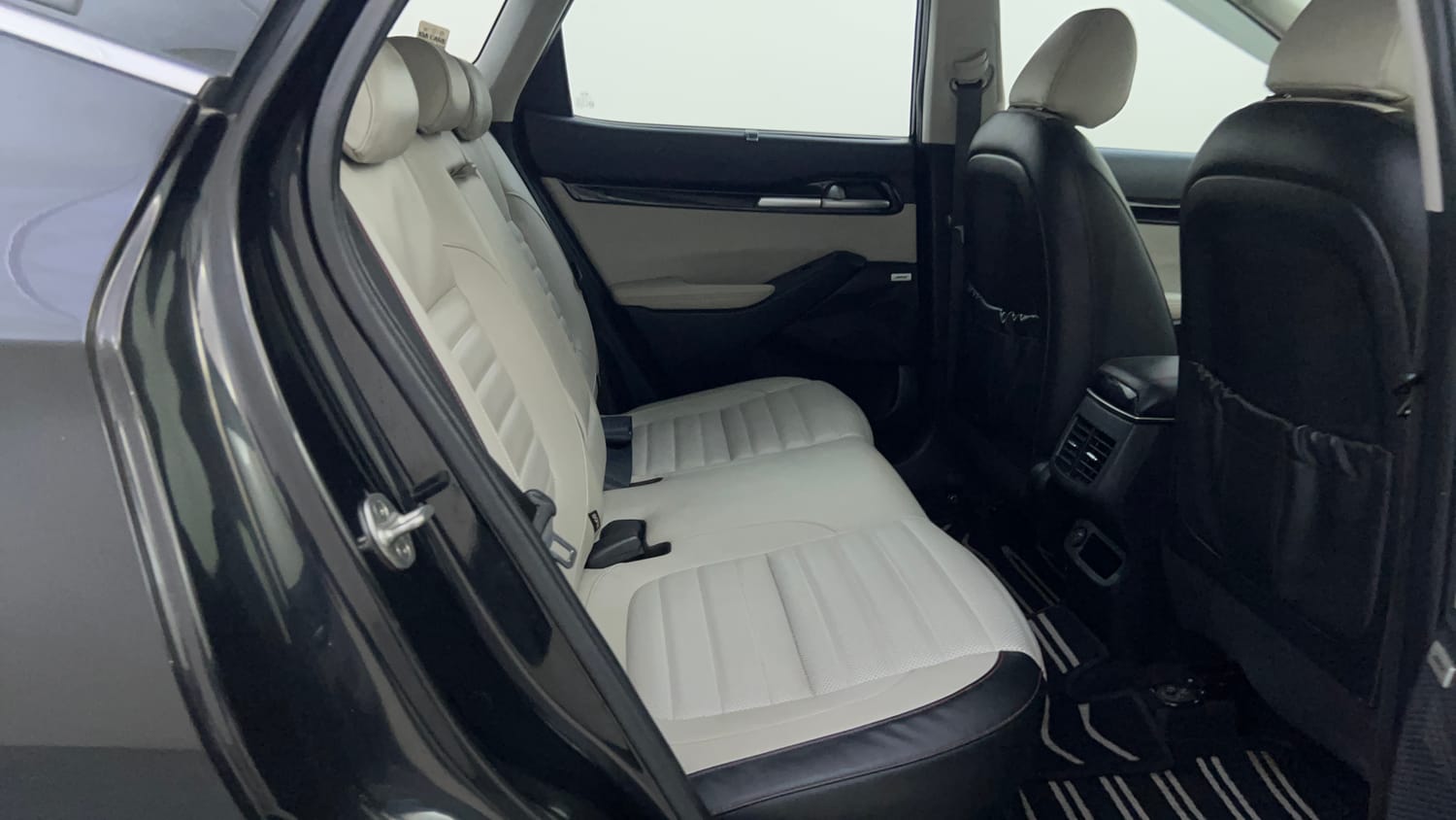Used 2019 kia Seltos GTX Plus DCT 1.4 Petrol Automatic interior RIGHT SIDE REAR DOOR CABIN VIEW