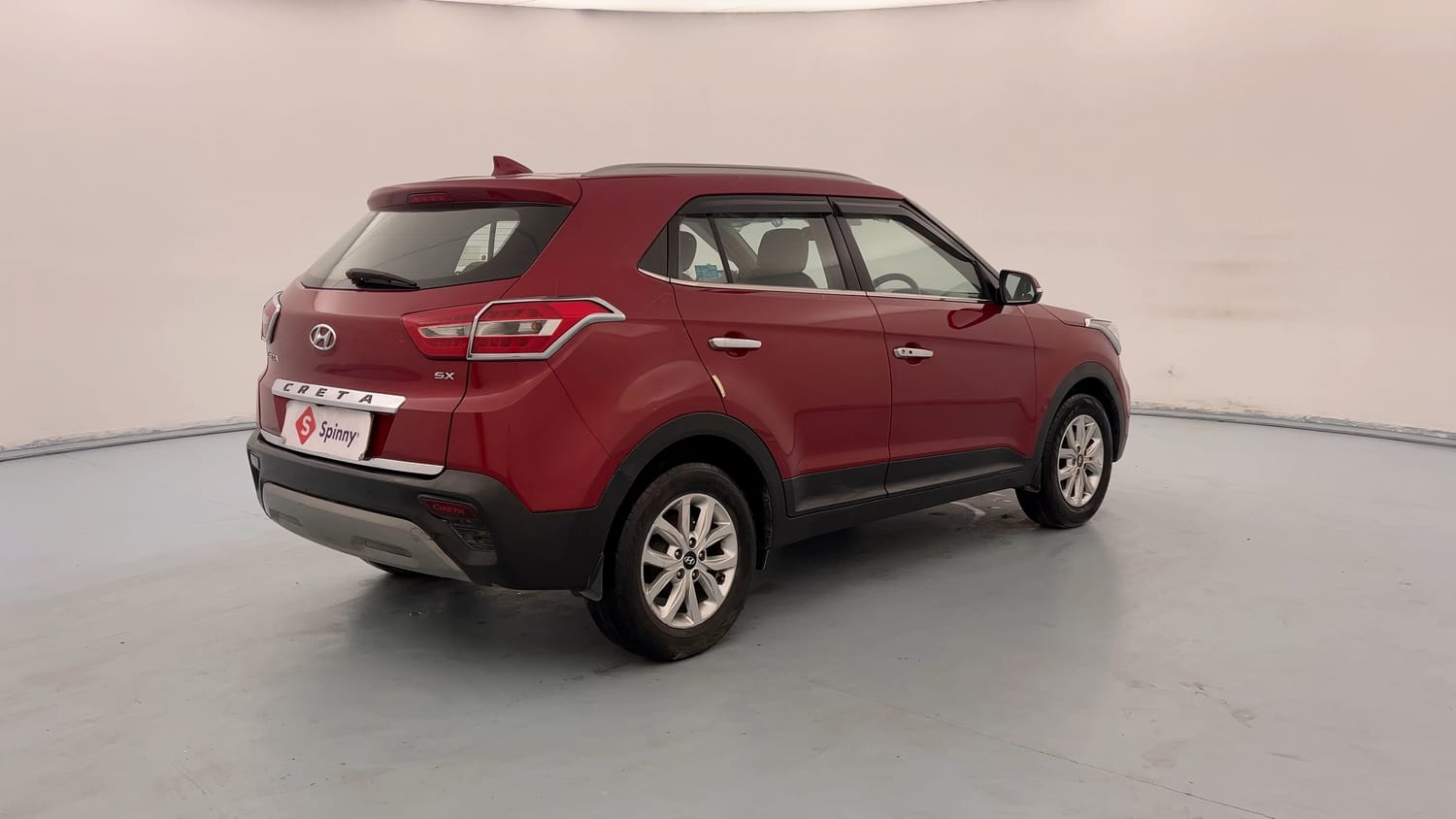 Used 2019 Hyundai Creta SX 1.6 Petrol Petrol Manual exterior RIGHT REAR CORNER VIEW