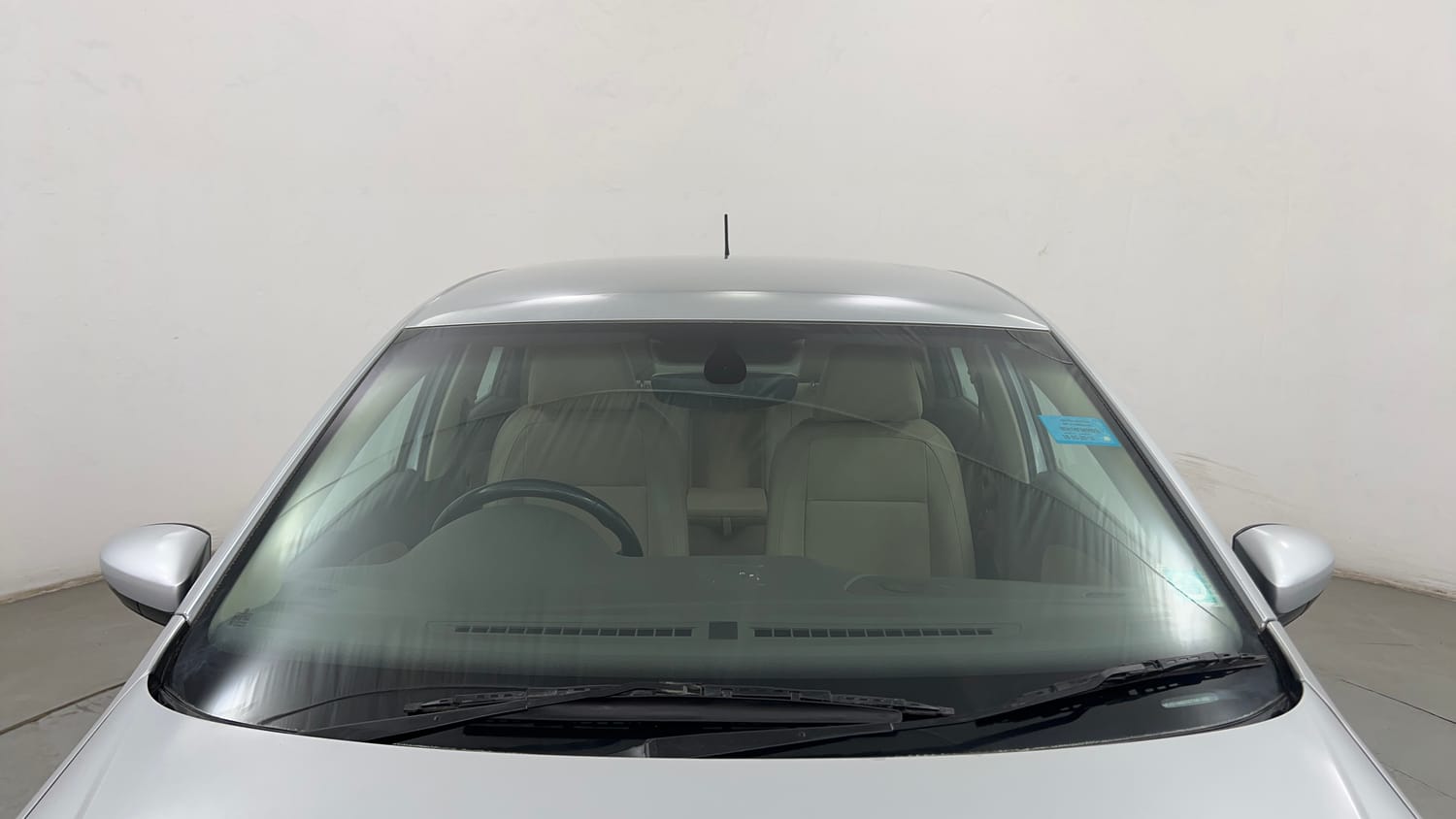 Used 2016 Volkswagen Vento Highline 1.2 (P) AT Petrol Automatic exterior FRONT WINDSHIELD VIEW