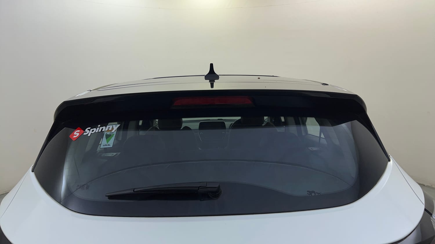 Used 2021 Tata Harrier XZA Plus Dual Tone Diesel Automatic exterior BACK WINDSHIELD VIEW