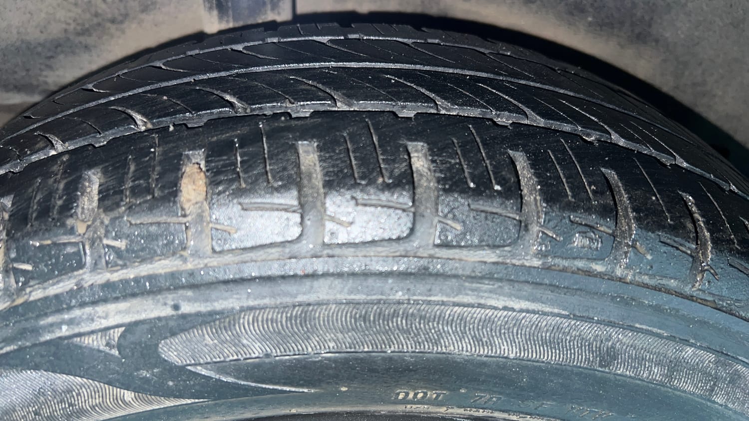 Used 2019 Honda City V Petrol Petrol Manual tyres RIGHT REAR TYRE TREAD VIEW