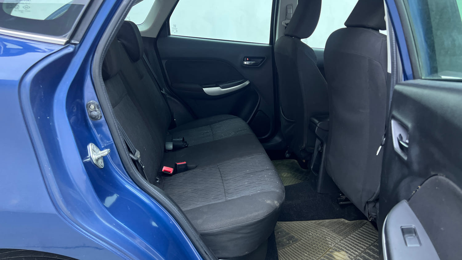 Used 2017 Maruti Suzuki Baleno Alpha 1.2 Petrol Manual interior RIGHT SIDE REAR DOOR CABIN VIEW