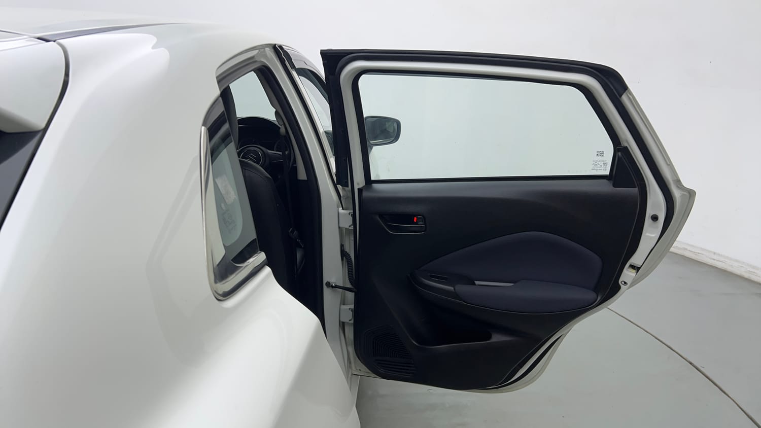 Used 2024 Maruti Suzuki Baleno Sigma MT Petrol Manual interior RIGHT REAR DOOR OPEN VIEW