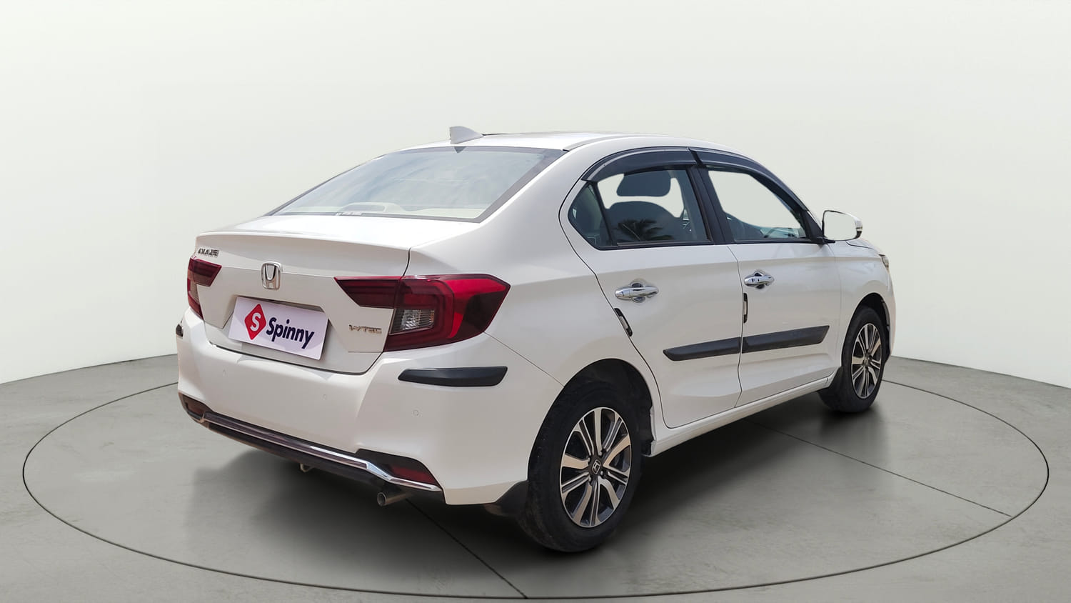 Used 2022 Honda Amaze VX CVT 1.2 Petrol Petrol Automatic exterior RIGHT REAR CORNER VIEW