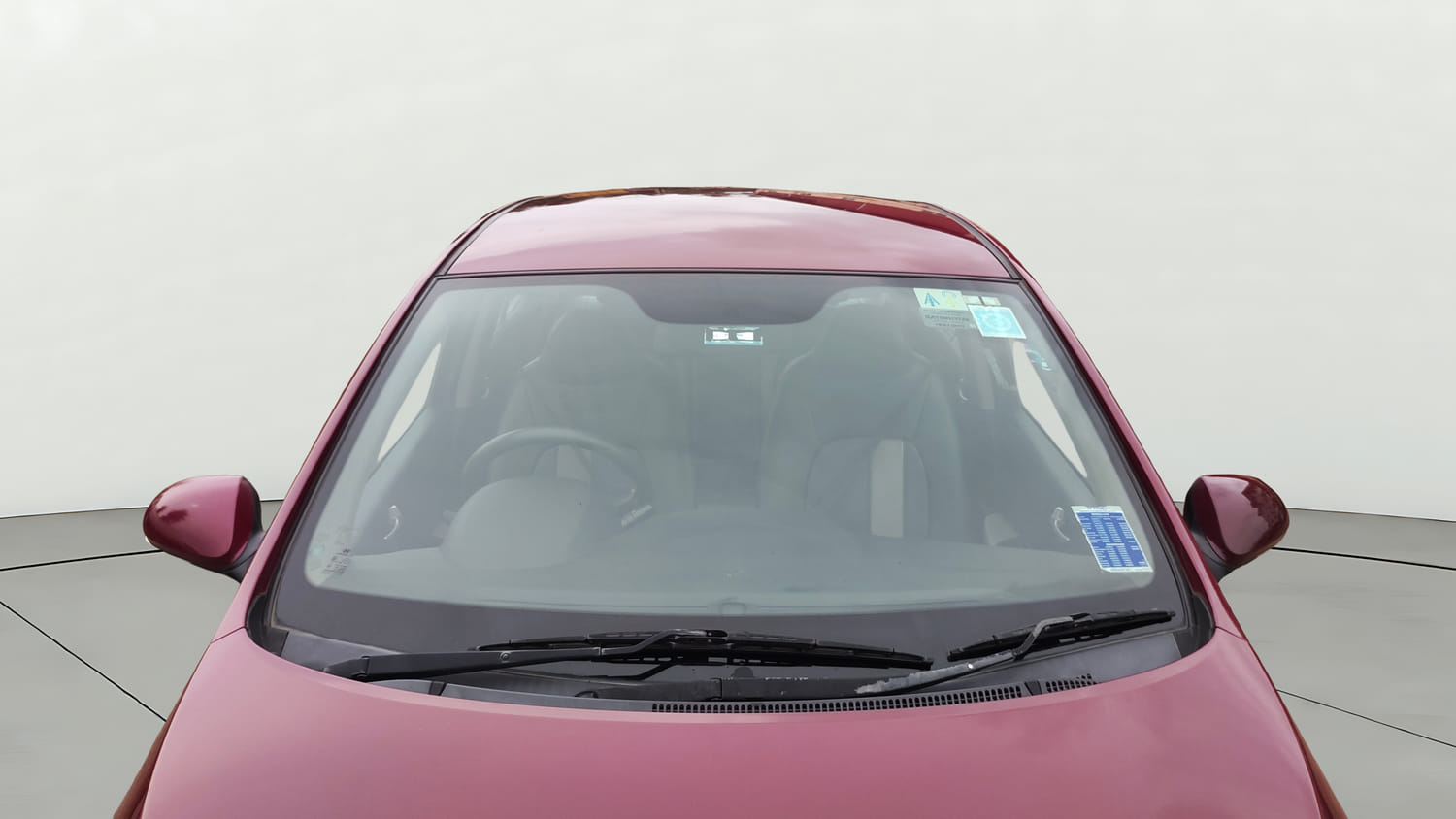 Used 2017 Hyundai Xcent SX 1.2 Petrol Manual exterior FRONT WINDSHIELD VIEW