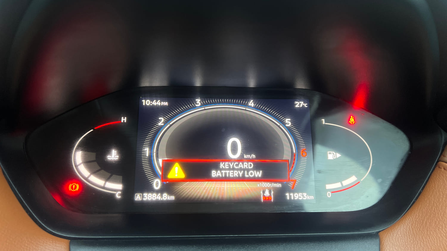 Used 2025 Nissan Magnite Tekna Plus HRAO 1.0 Turbo Petrol MT Petrol Manual interior CLUSTERMETER VIEW
