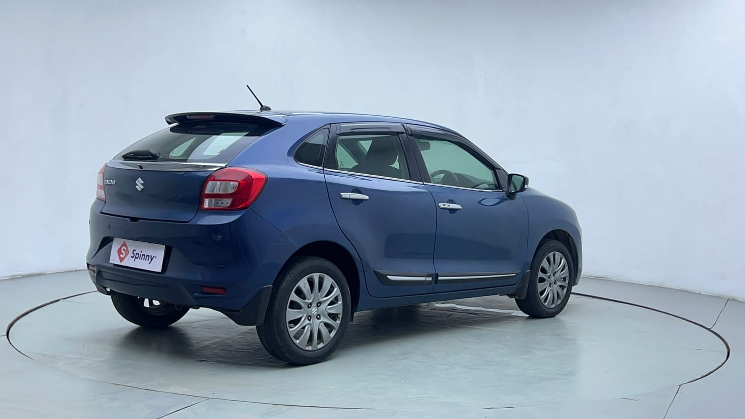 Used 2017 Maruti Suzuki Baleno Alpha 1.2 Petrol Manual exterior RIGHT REAR CORNER VIEW