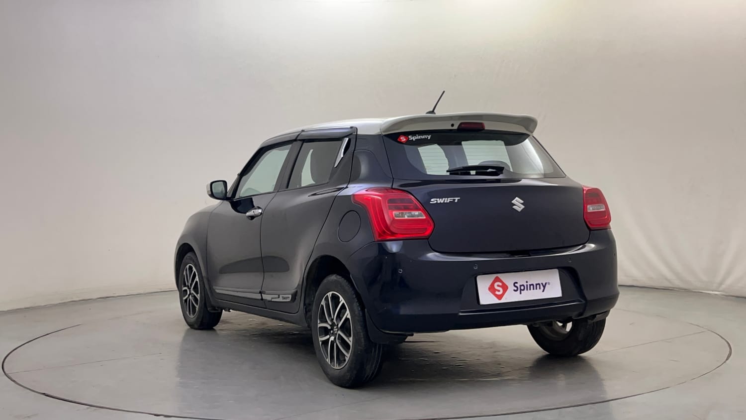 Used 2018 Maruti Suzuki Swift ZXi AMT Petrol Automatic exterior LEFT REAR CORNER VIEW