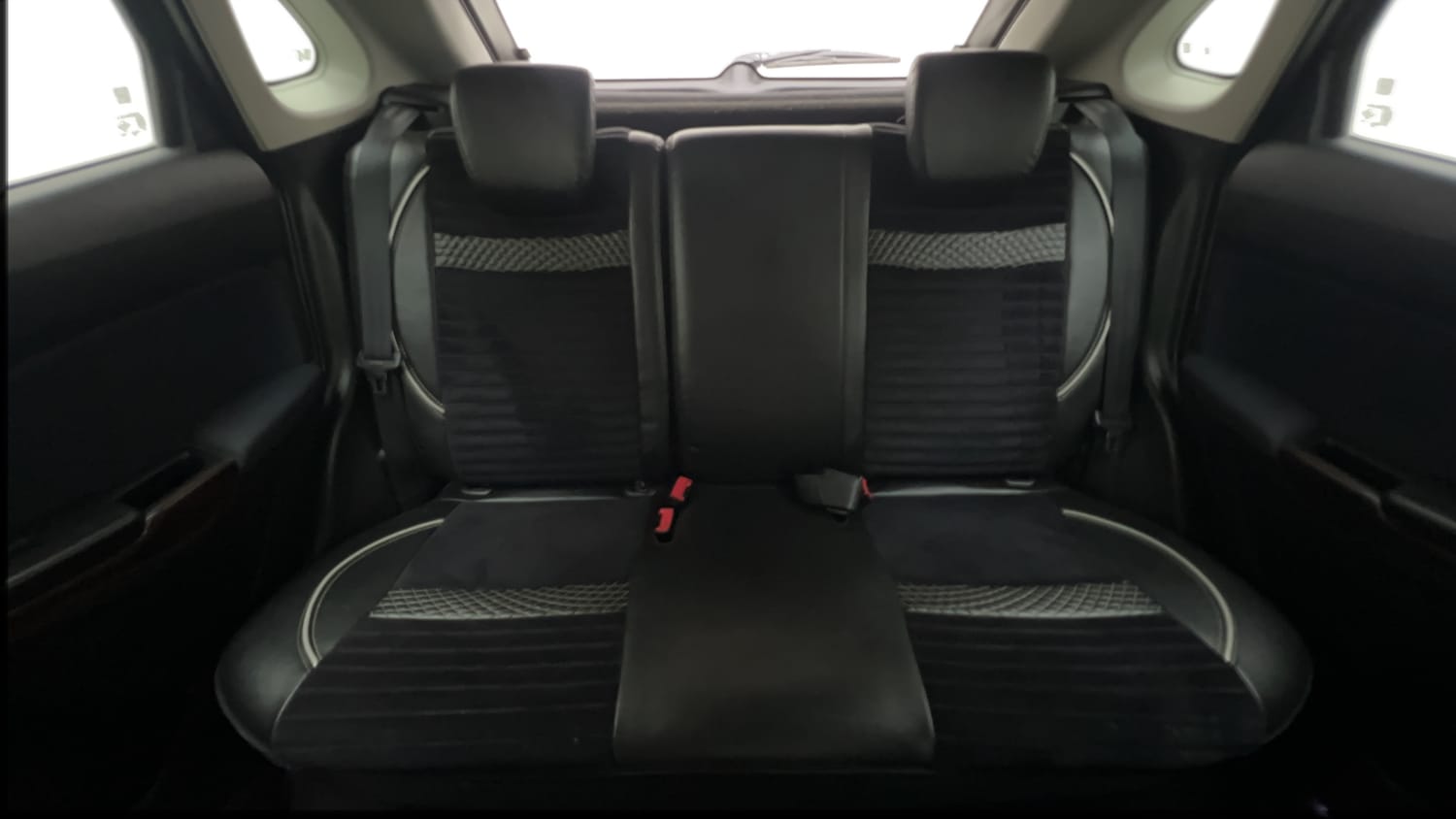 Used 2020 Toyota Glanza V CVT Petrol Automatic interior REAR SEAT CONDITION VIEW