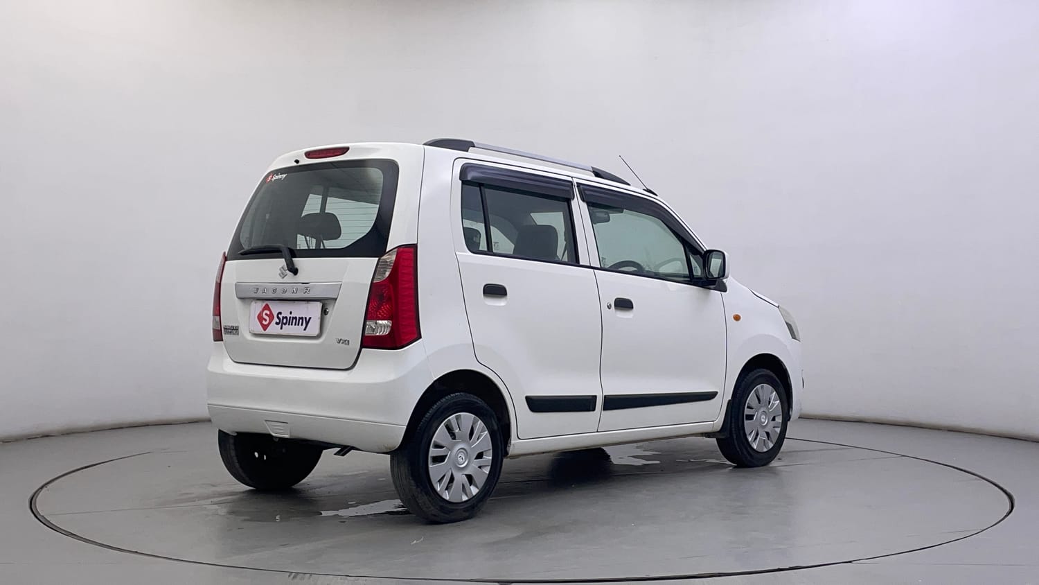 Used 2018 Maruti Suzuki Wagon R 1.0 VXI AMT Petrol Automatic exterior RIGHT REAR CORNER VIEW