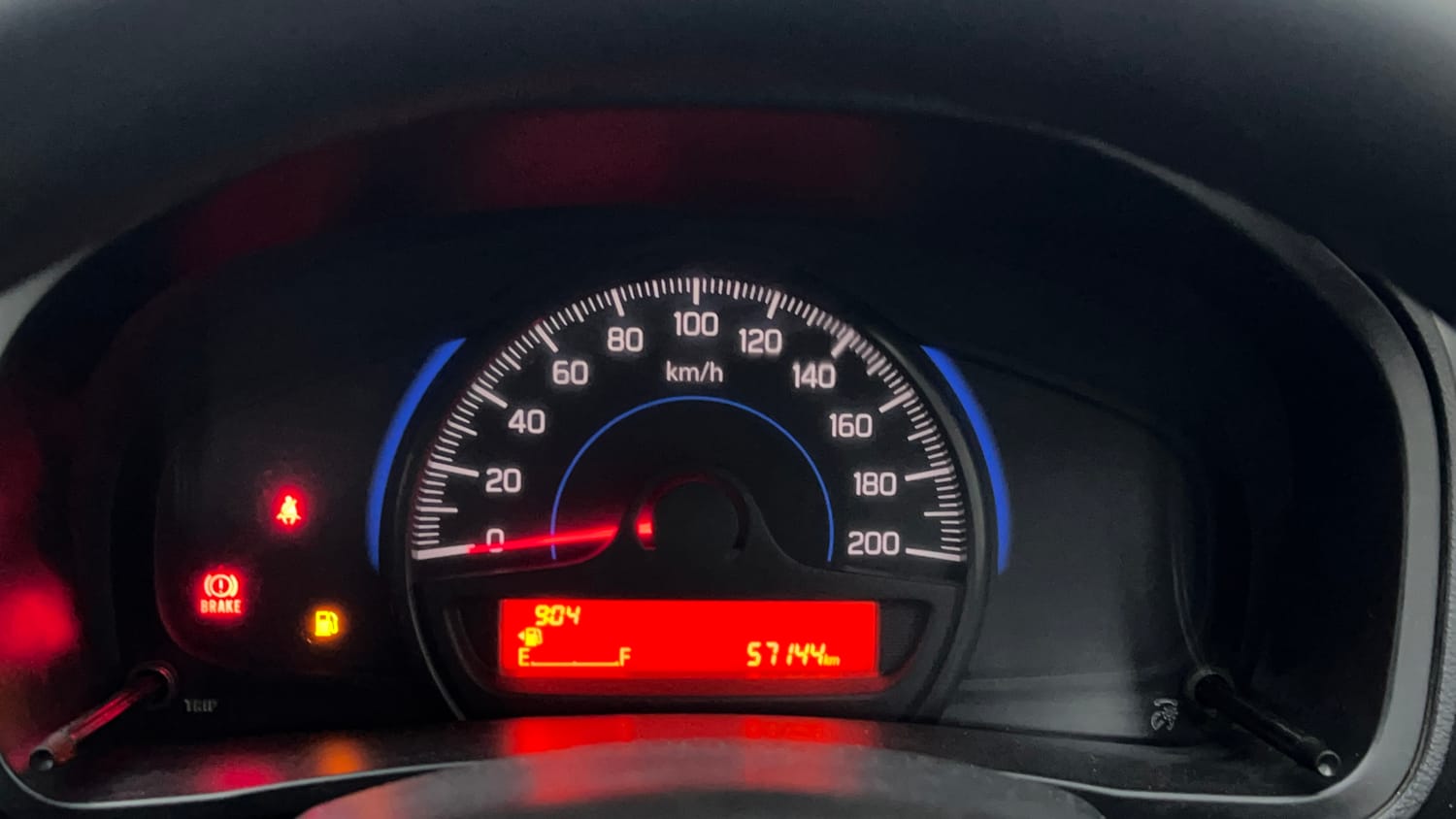 Used 2019 Maruti Suzuki Baleno Sigma 1.2 Petrol Manual interior CLUSTERMETER VIEW
