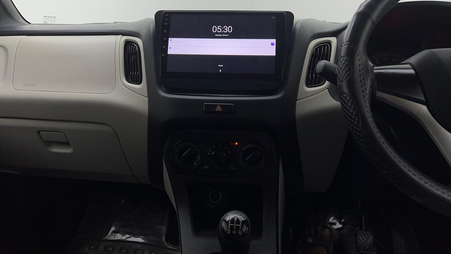 Used 2024 Maruti Suzuki Wagon R VXI 1.0 CNG Cng Manual interior MUSIC SYSTEM & AC CONTROL VIEW