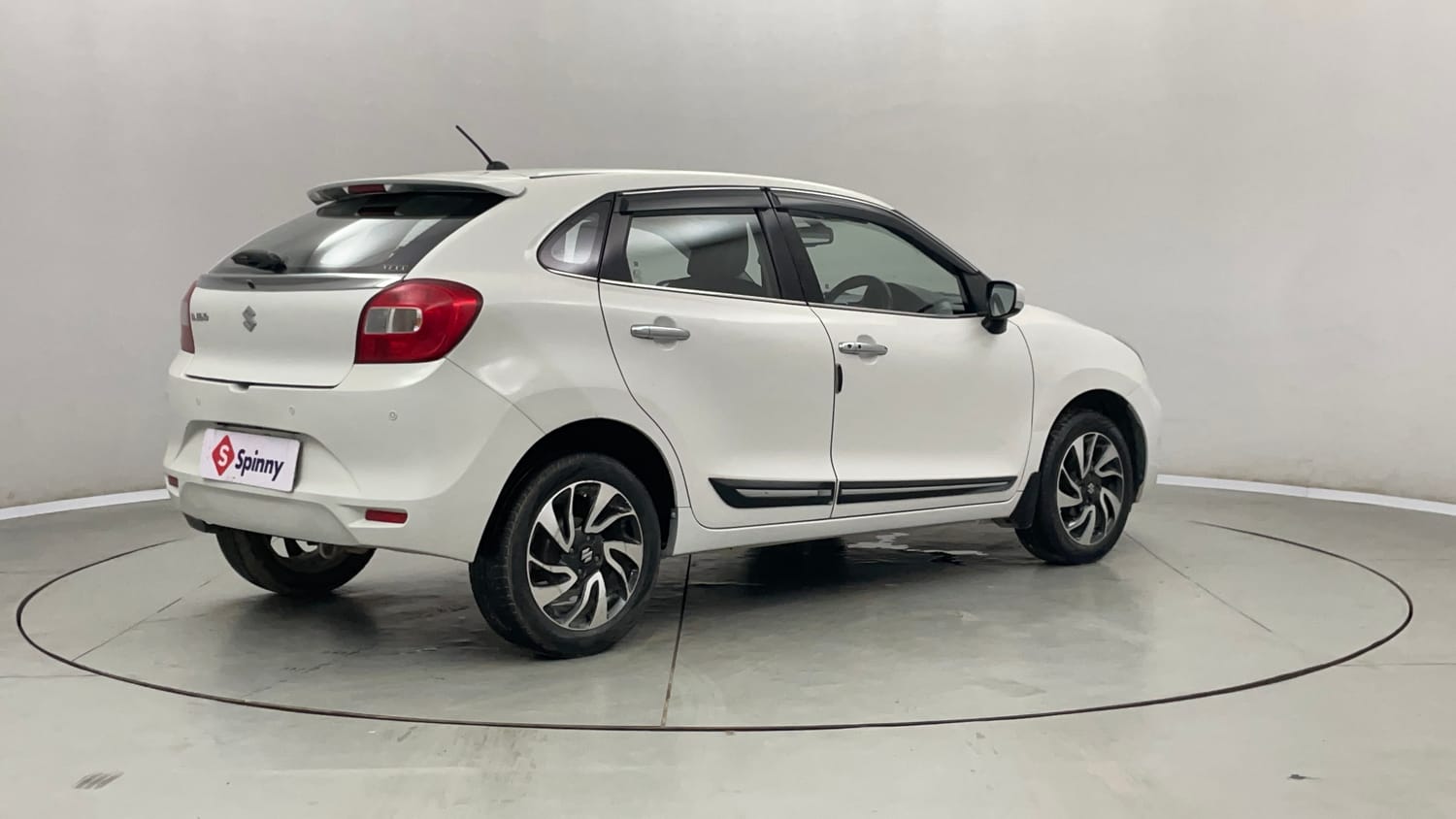 Used 2021 Maruti Suzuki Baleno Zeta Petrol Manual exterior RIGHT REAR CORNER VIEW