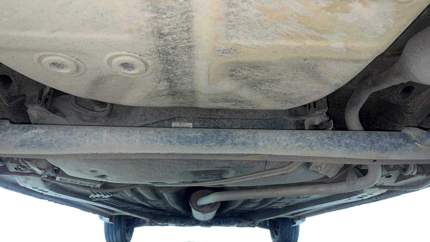 Used 2024 Maruti Suzuki Wagon R VXI 1.0 CNG Cng Manual extra REAR UNDERBODY VIEW (TAKEN FROM REAR)