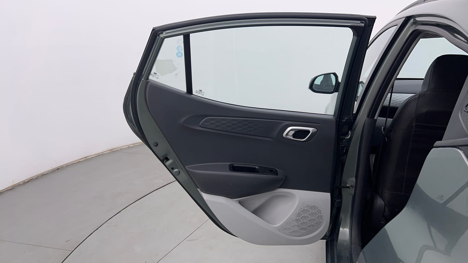 Used 2023 Hyundai Grand i10 Nios Sportz 1.2 Kappa VTVT Petrol Manual interior LEFT REAR DOOR OPEN VIEW