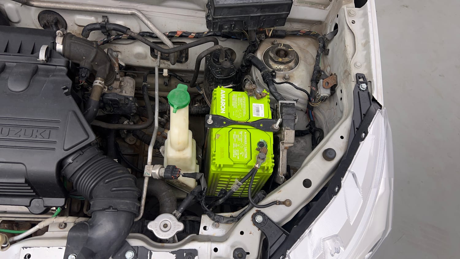 Used 2015 Maruti Suzuki Alto K10 VXi Petrol Manual engine ENGINE LEFT SIDE VIEW