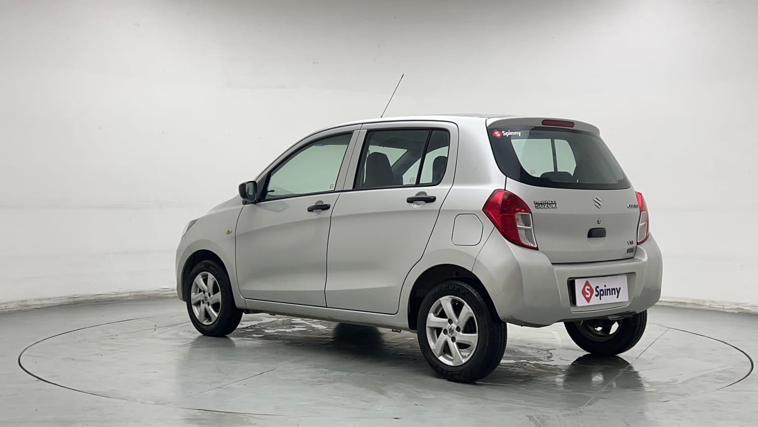 Used 2014 Maruti Suzuki Celerio VXi AMT Petrol Automatic exterior LEFT REAR CORNER VIEW