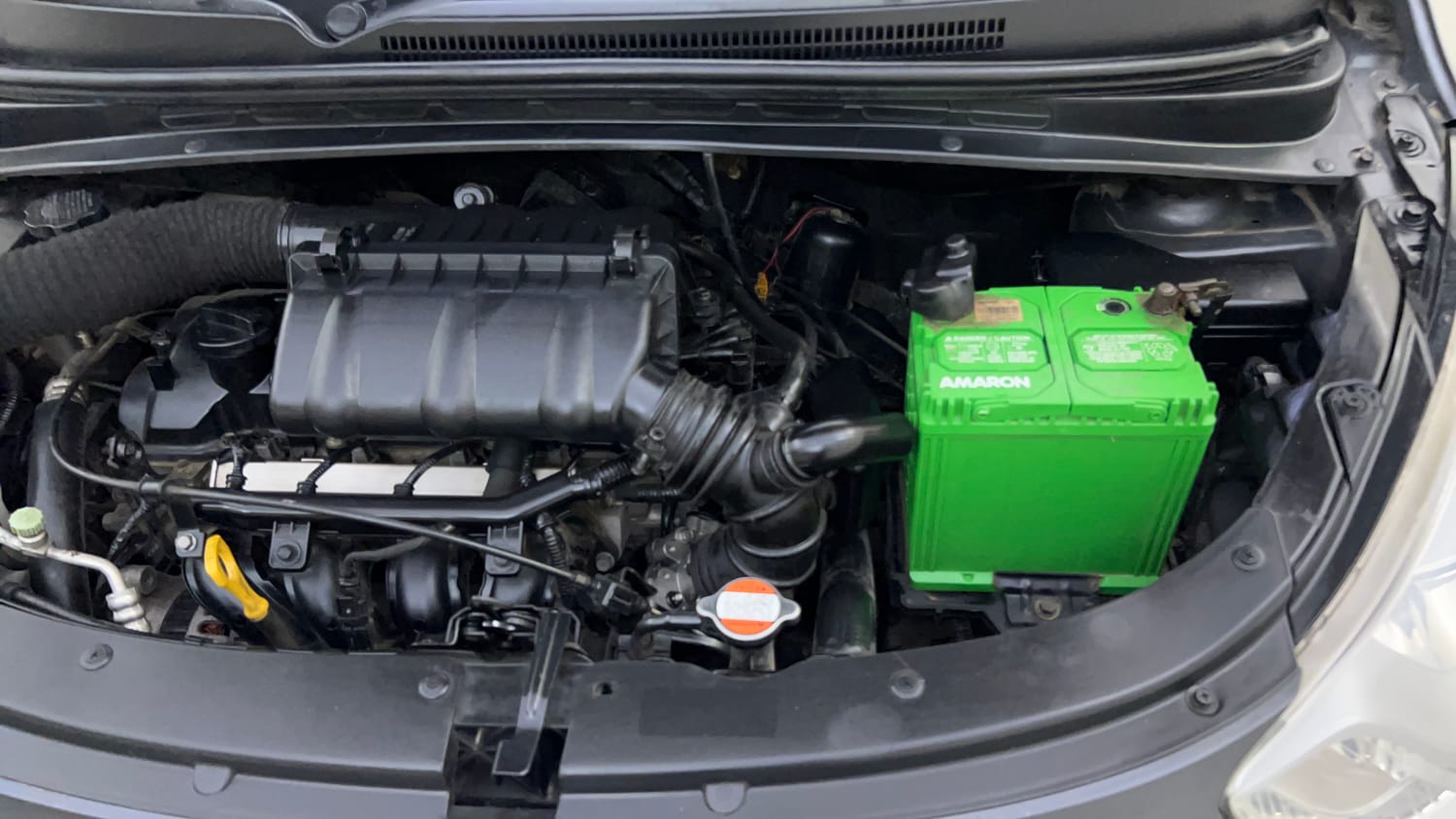 Used 2011 Hyundai i10 Magna 1.2 Kappa2 Petrol Manual engine ENGINE LEFT SIDE VIEW