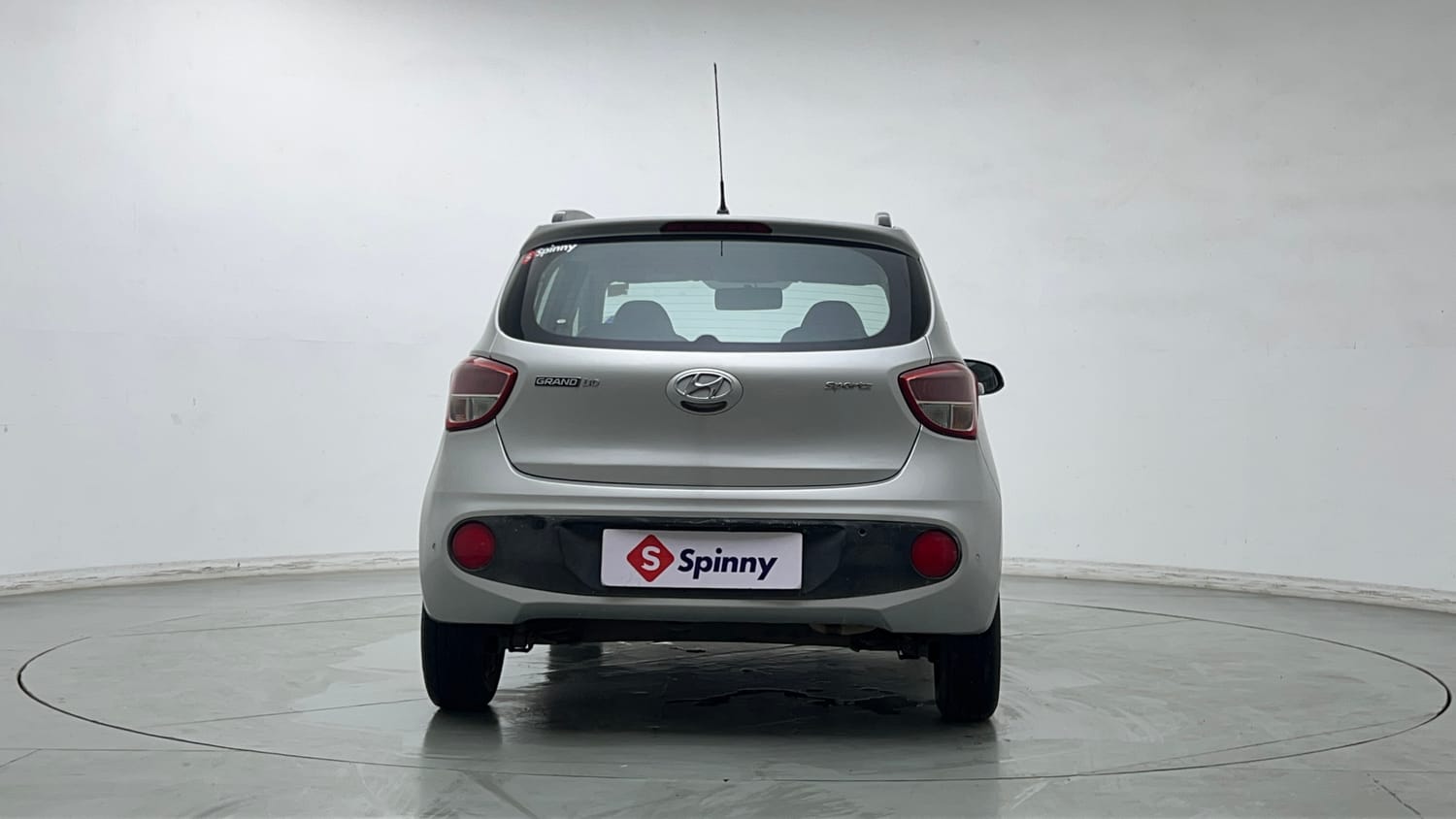 Used 2017 Hyundai Grand i10 Sportz 1.2 Kappa VTVT Petrol Manual exterior BACK VIEW