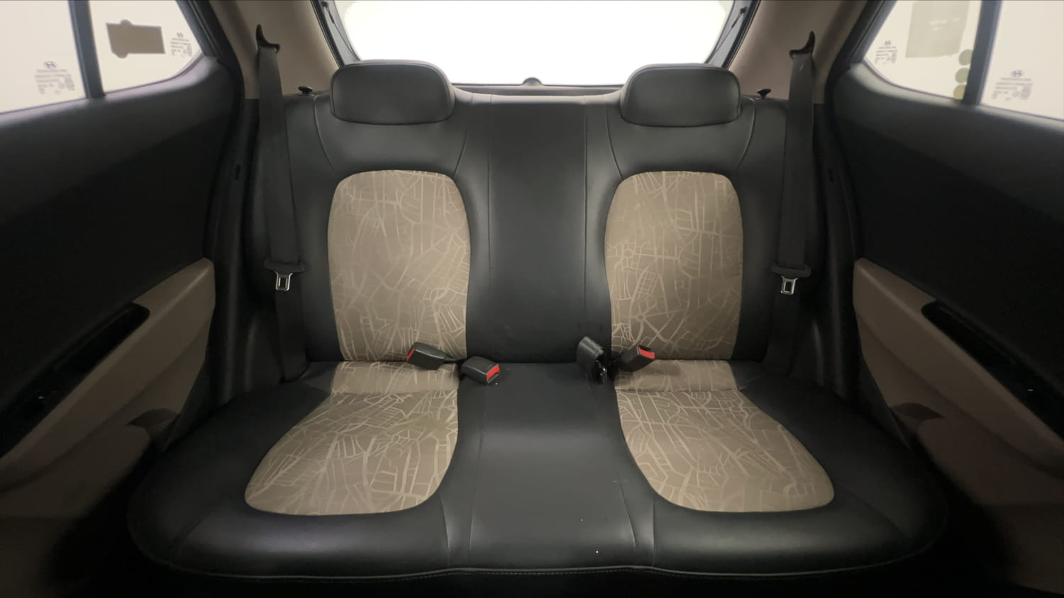 Used 2016 Hyundai Grand i10 Magna AT 1.2 Kappa VTVT Petrol Automatic interior REAR SEAT CONDITION VIEW
