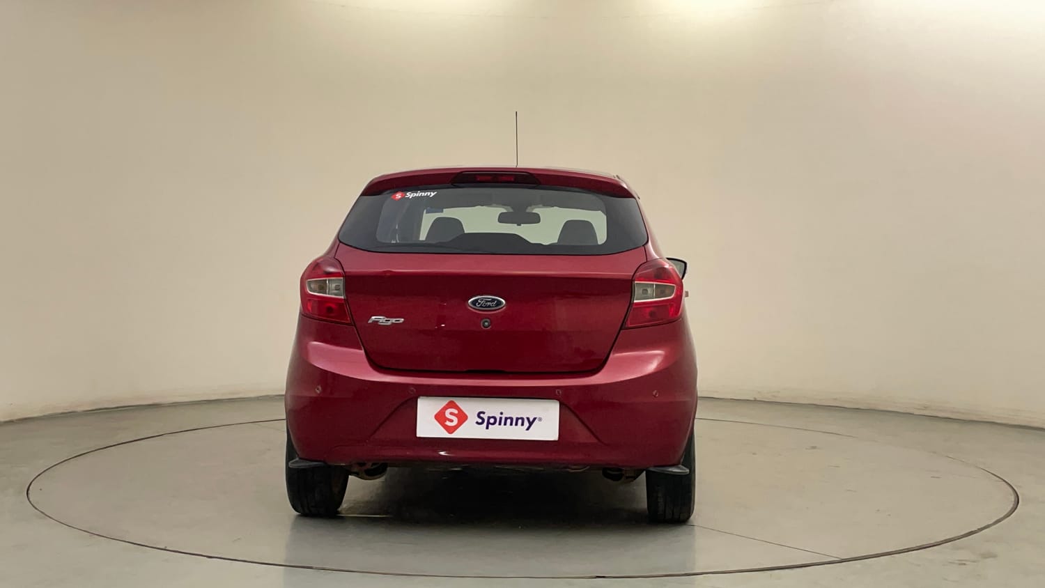 Used 2016 Ford Figo Trend 1.2 Ti-VCT Petrol Manual exterior BACK VIEW