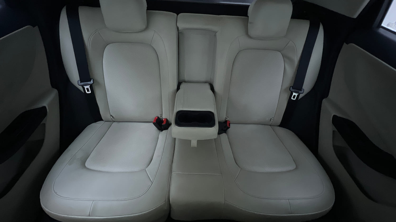 Used 2023 Tata Nexon XZ Plus (L) Petrol Manual interior REAR SEAT CONDITION VIEW