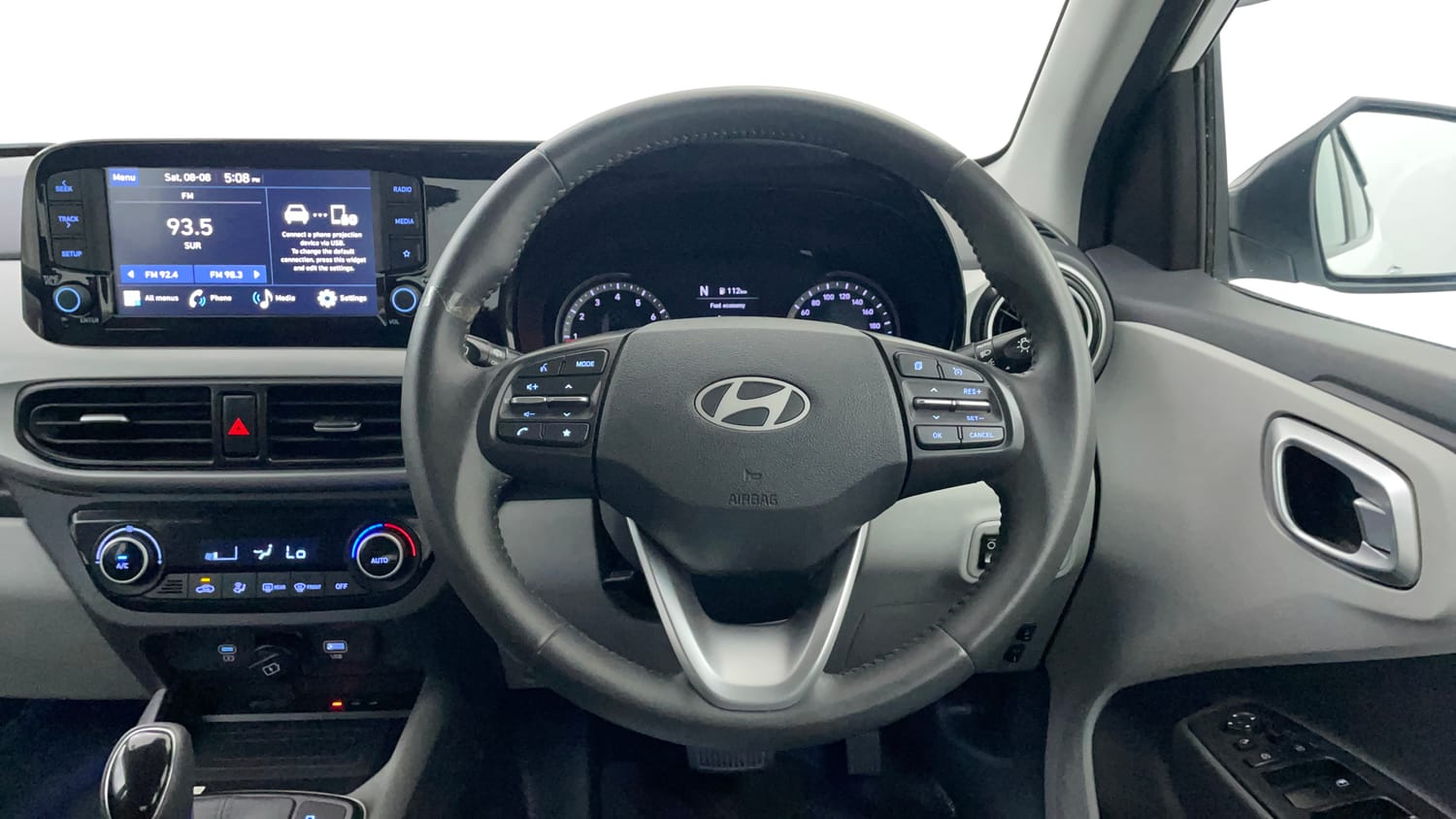 Used 2024 Hyundai Grand i10 Nios Asta 1.2 Kappa AMT Petrol Automatic interior STEERING VIEW