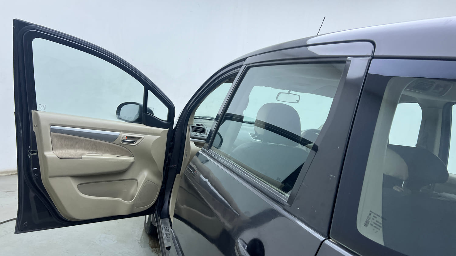 Used 2013 Maruti Suzuki Ertiga Vxi Petrol Manual interior LEFT FRONT DOOR OPEN VIEW