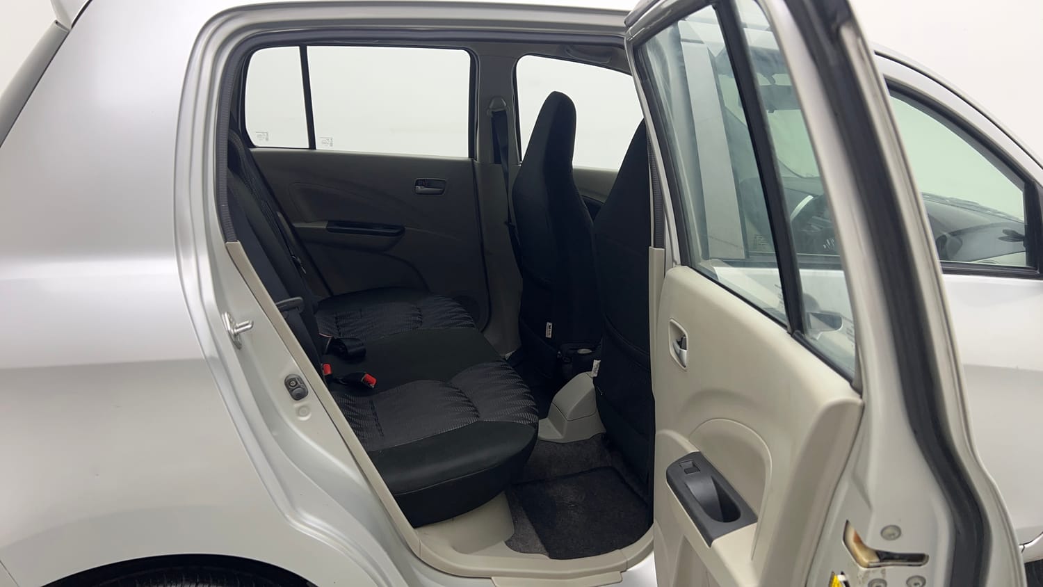 Used 2014 Maruti Suzuki Celerio VXi AMT Petrol Automatic interior RIGHT SIDE REAR DOOR CABIN VIEW