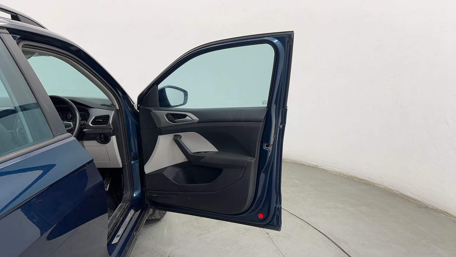 Used 2025 Volkswagen Taigun Highline 1.0 TSI MT Petrol Manual interior RIGHT FRONT DOOR OPEN VIEW