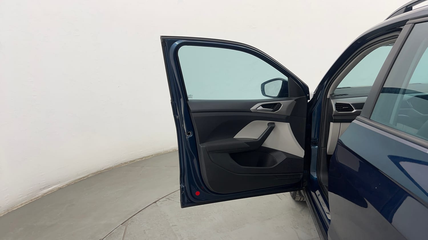 Used 2025 Volkswagen Taigun Highline 1.0 TSI MT Petrol Manual interior LEFT FRONT DOOR OPEN VIEW