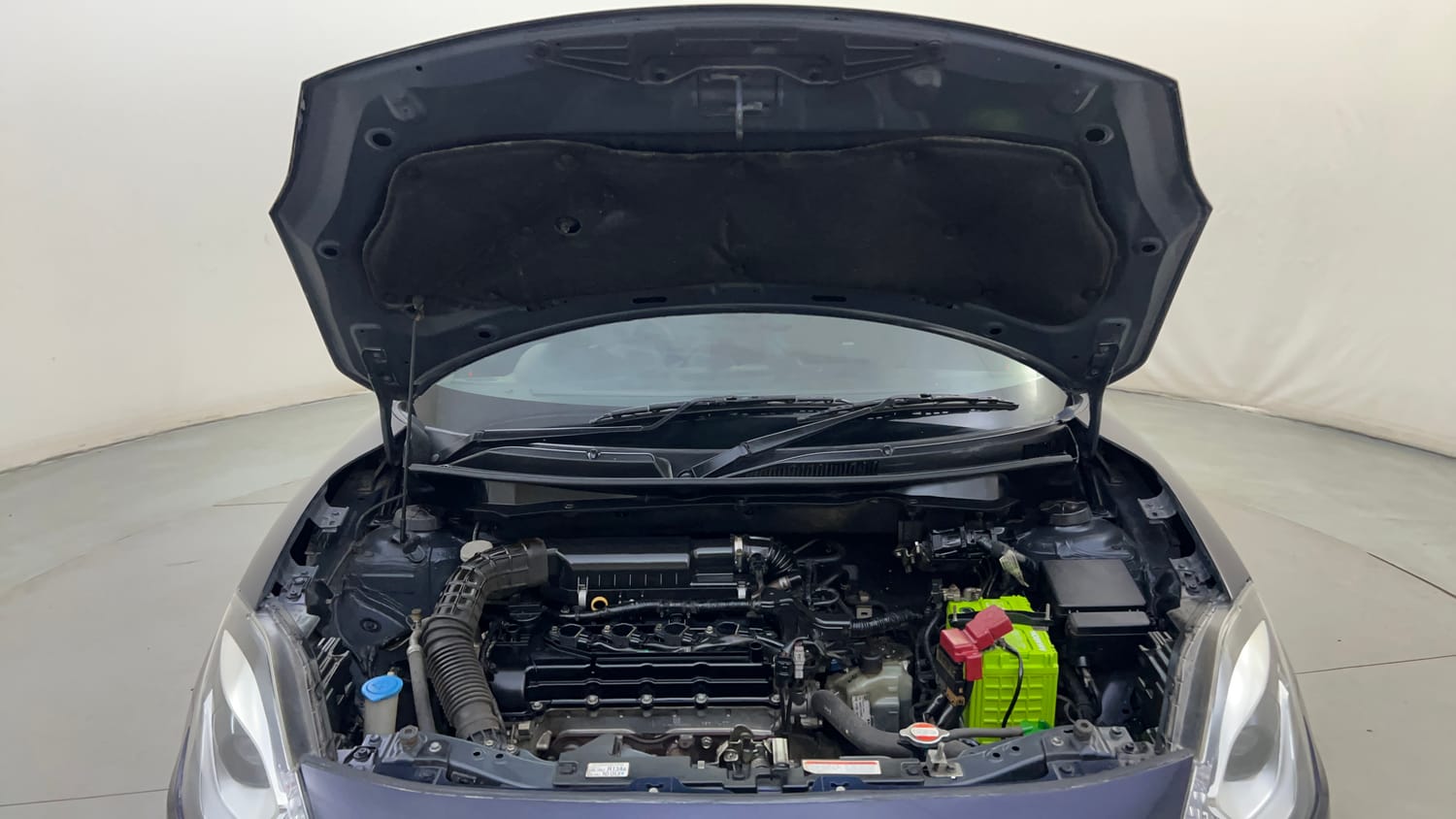 Used 2018 Maruti Suzuki Swift ZXi AMT Petrol Automatic engine ENGINE & BONNET OPEN FRONT VIEW