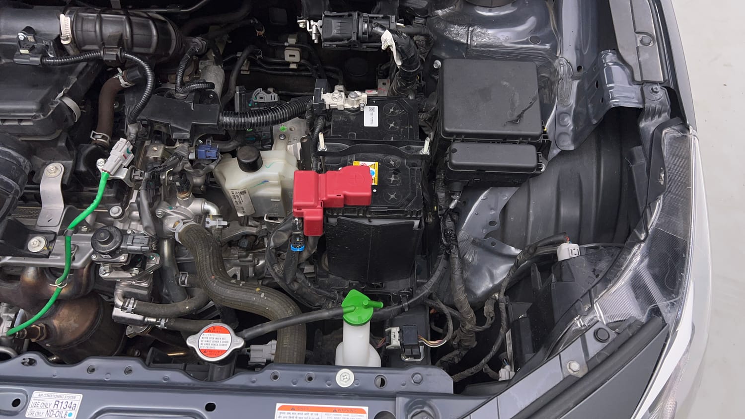 Used 2024 Toyota Glanza V AMT Petrol Automatic engine ENGINE LEFT SIDE VIEW