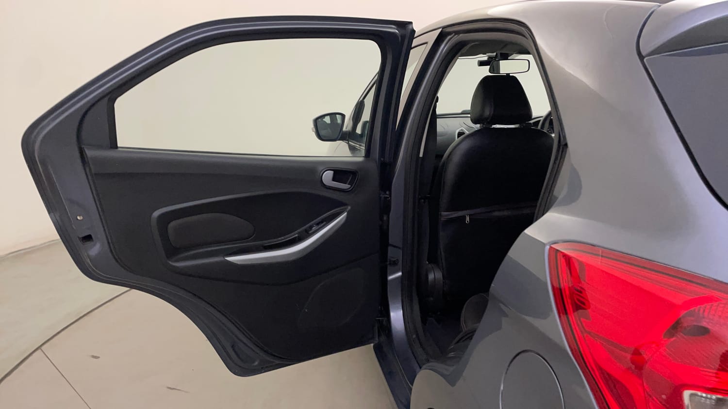 Used 2015 Ford Figo Trend 1.2 Ti-VCT Petrol Manual interior LEFT REAR DOOR OPEN VIEW