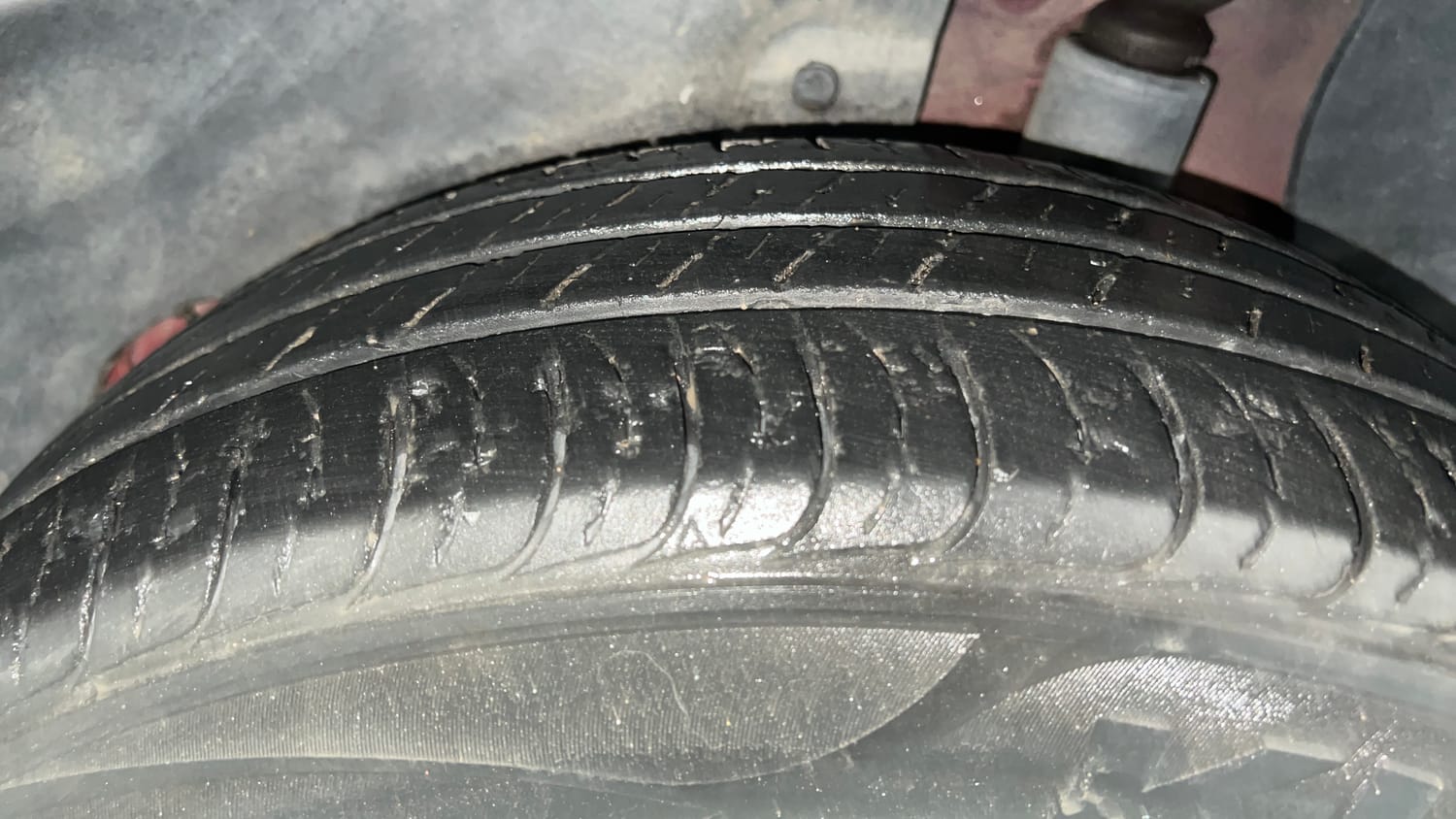 Used 2019 Hyundai Creta SX 1.6 Petrol Petrol Manual tyres LEFT REAR TYRE TREAD VIEW
