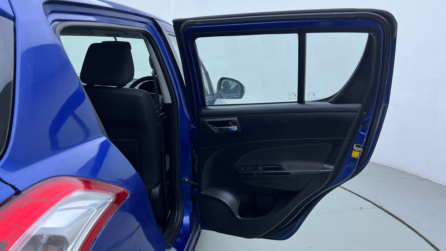 Used 2012 Maruti Suzuki Swift ZDi Diesel Manual interior RIGHT REAR DOOR OPEN VIEW