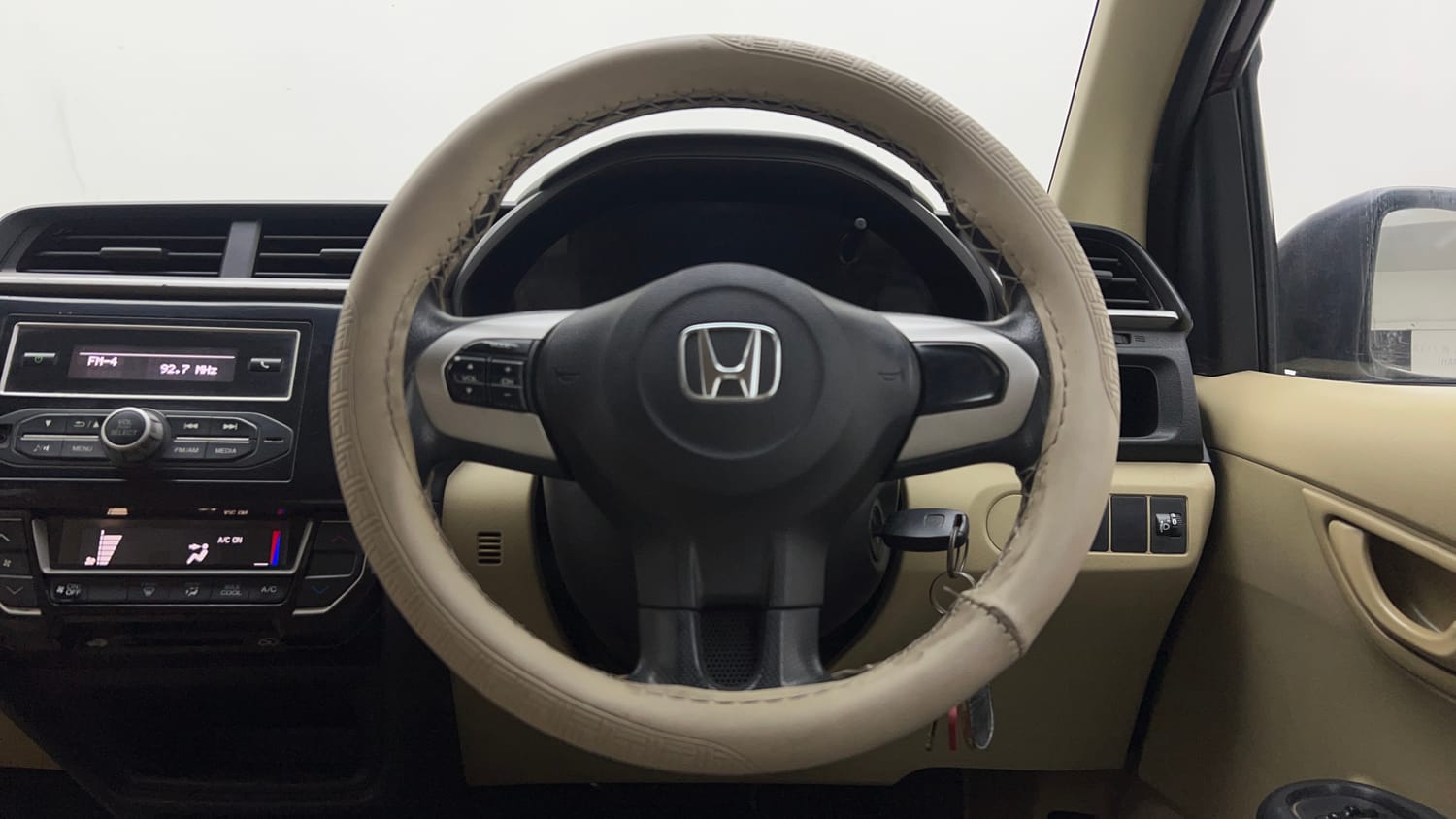 Used 2016 Honda Amaze 1.2 S i-VTEC Petrol Manual interior STEERING VIEW