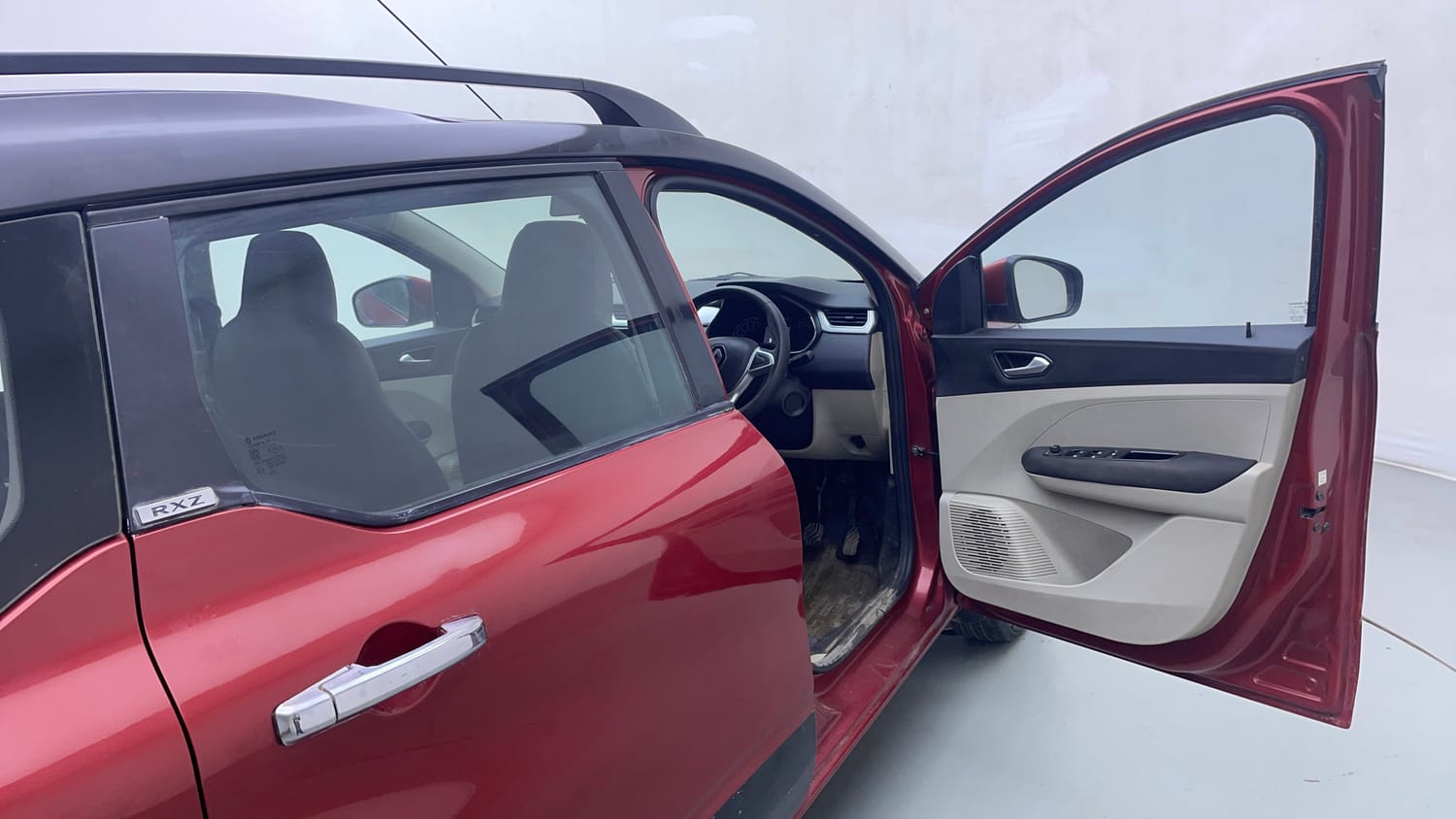 Used 2020 Renault Triber RXZ Petrol Manual interior RIGHT FRONT DOOR OPEN VIEW