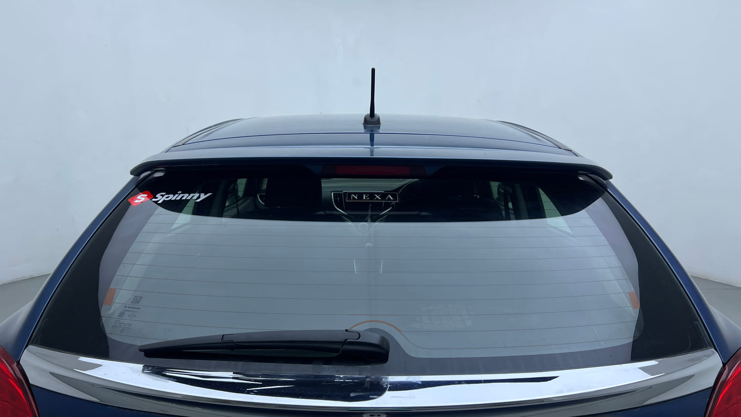 Used 2017 Maruti Suzuki Baleno Alpha 1.2 Petrol Manual exterior BACK WINDSHIELD VIEW