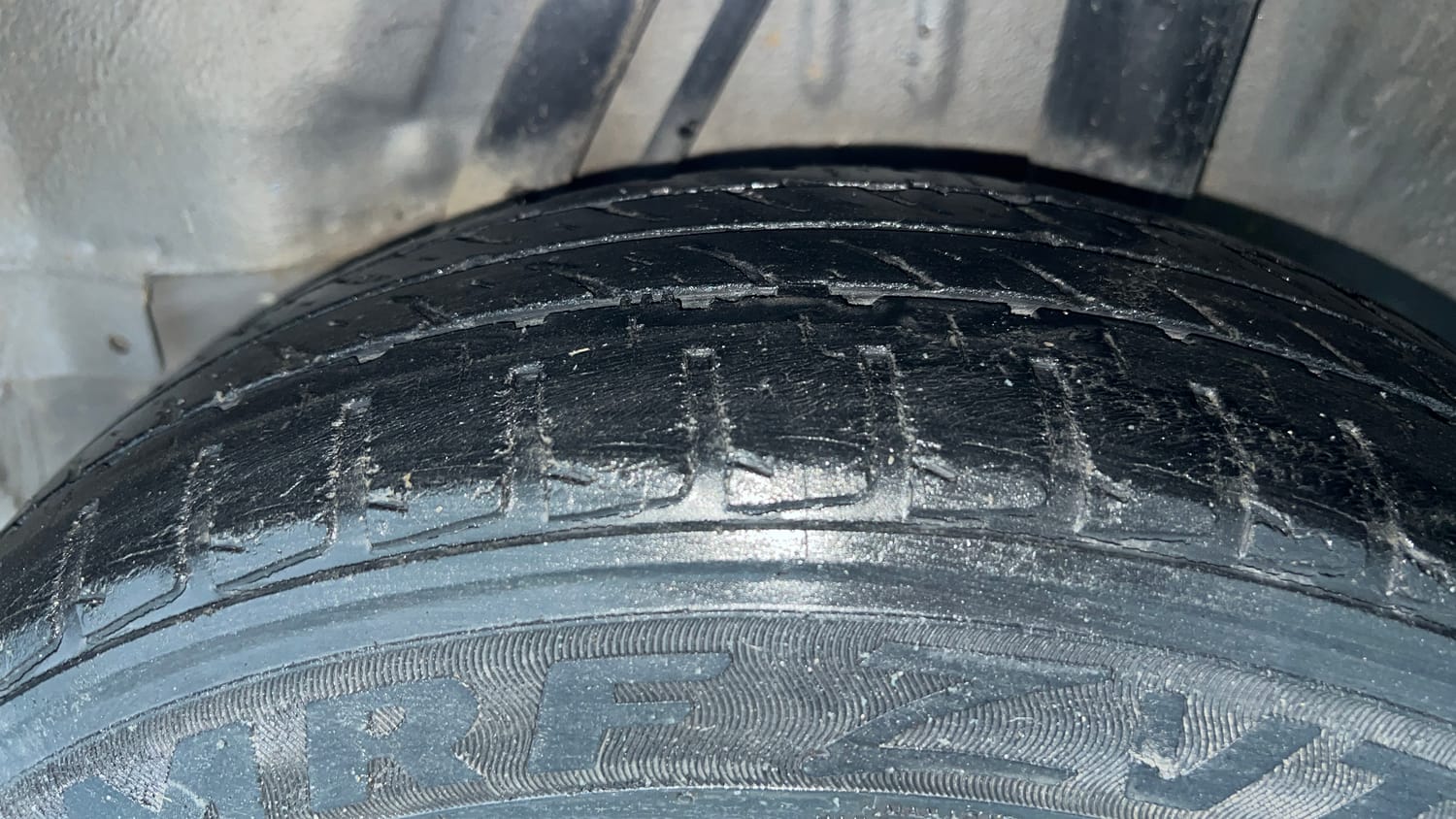 Used 2019 Honda City V CVT Petrol Petrol Automatic tyres LEFT REAR TYRE TREAD VIEW