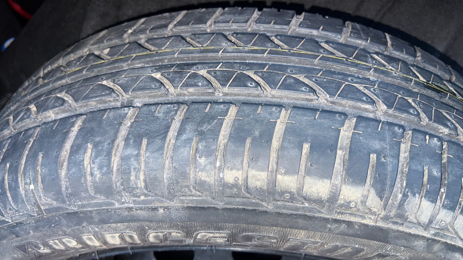 Used 2019 Tata Tiago XZ+ Petrol+cng(outside fitted) Cng Manual tyres SPARE TYRE VIEW