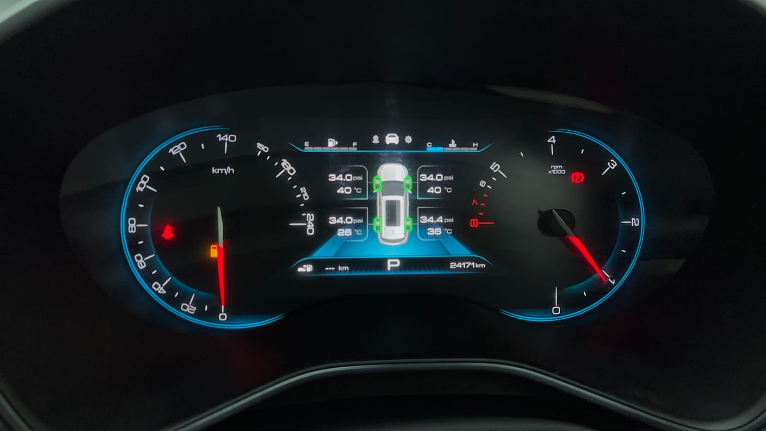 Used 2019 MG Motors Hector Sharp 1.5 DCT Petrol Petrol Automatic interior CLUSTERMETER VIEW