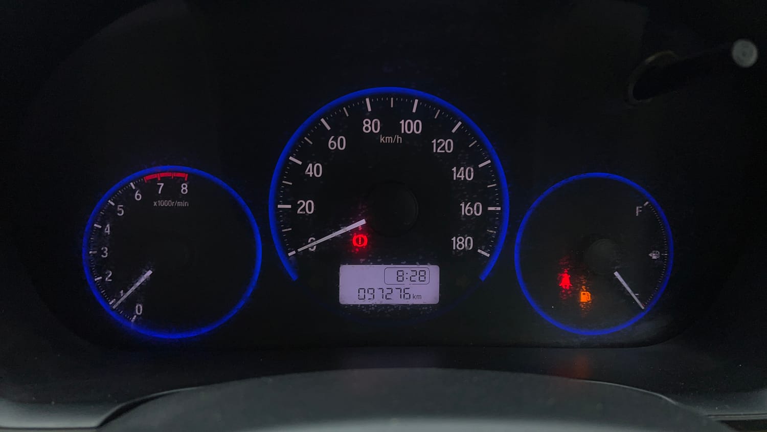 Used 2016 Honda Amaze 1.2 S i-VTEC Petrol Manual interior CLUSTERMETER VIEW