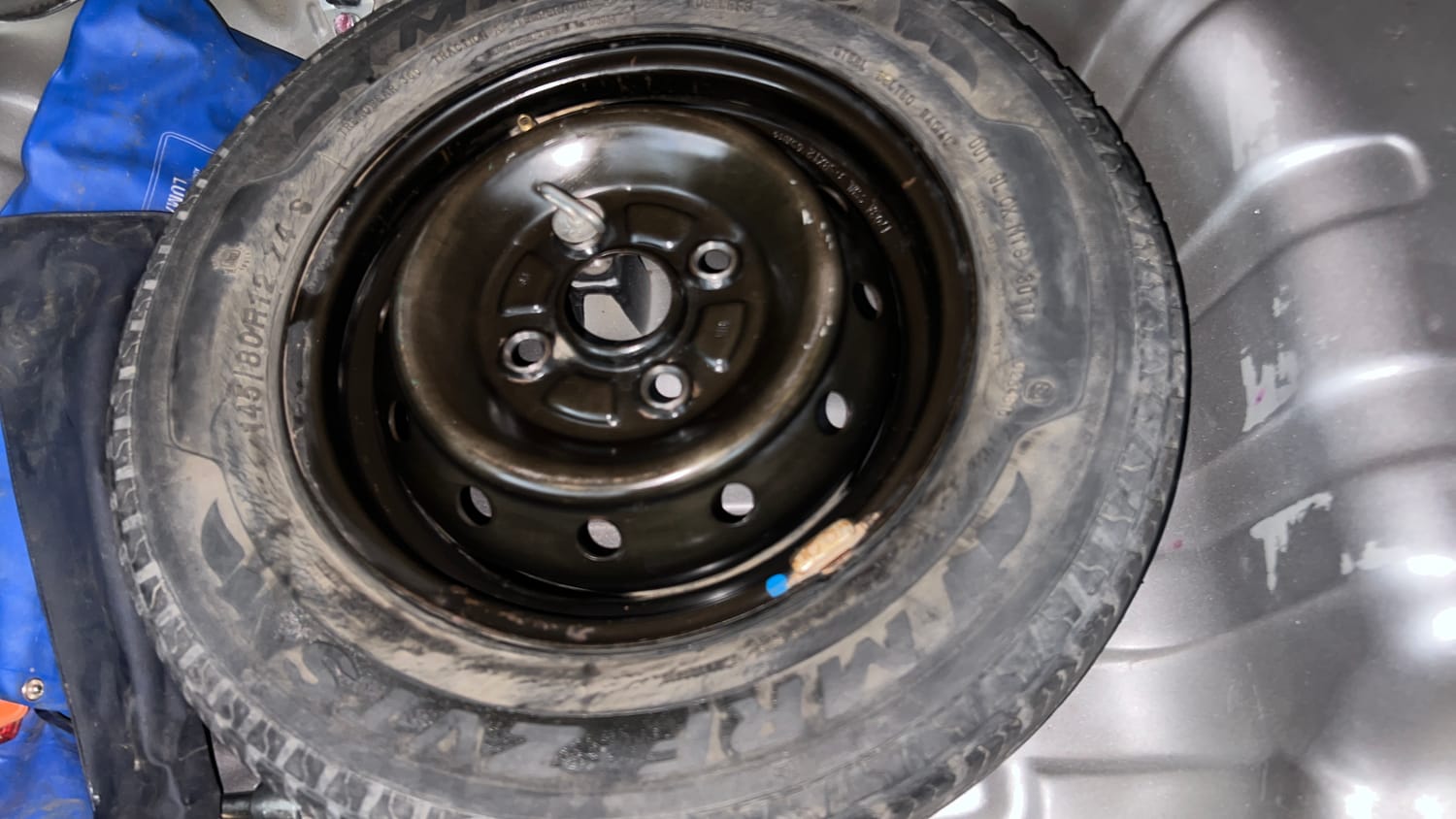 Used 2017 Maruti Suzuki Alto 800 LXi Petrol Manual tyres SPARE TYRE VIEW