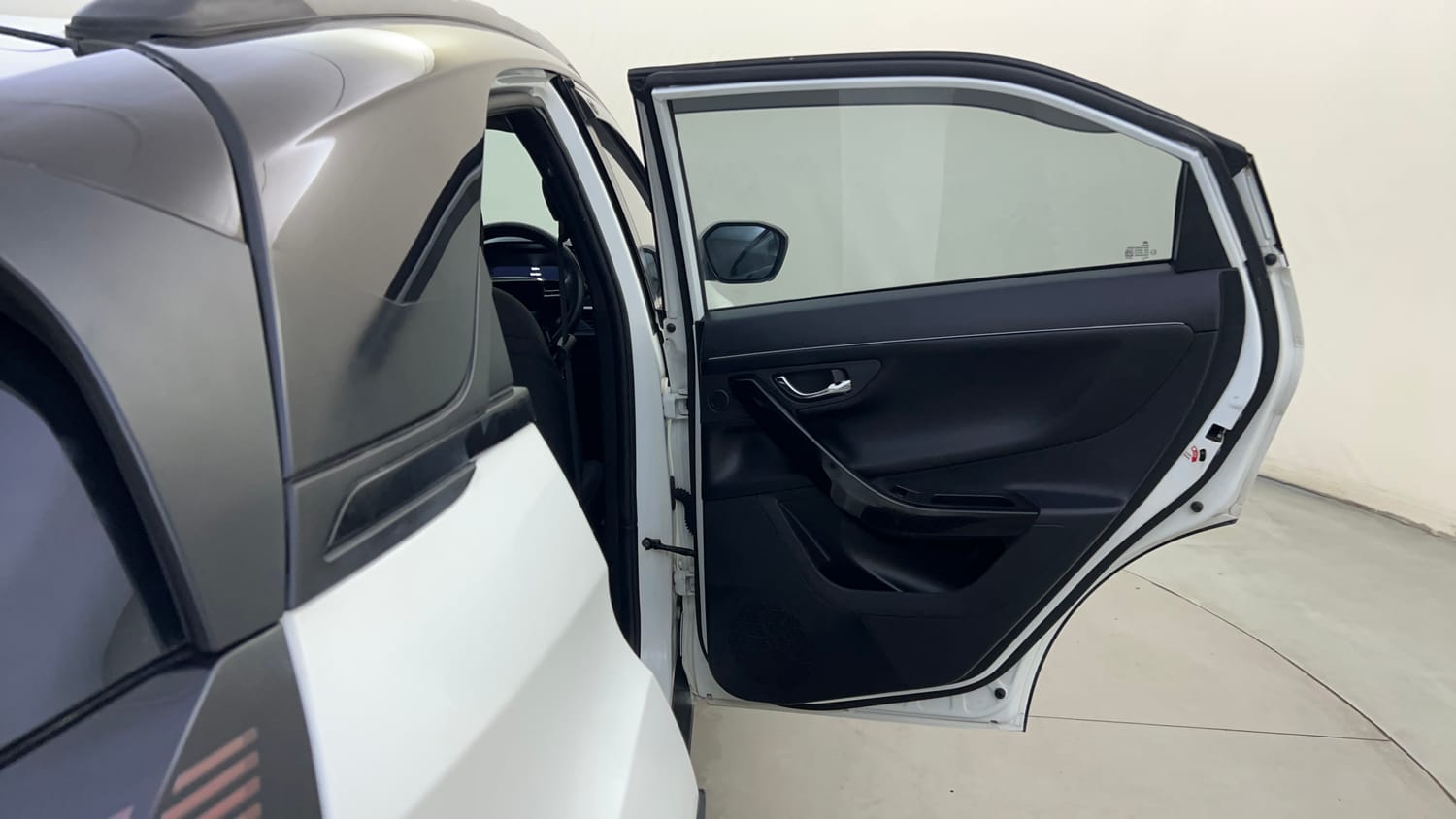 Used 2024 Tata Nexon Fearless 1.2 Revotron Petrol 6MT DT Petrol Manual interior RIGHT REAR DOOR OPEN VIEW