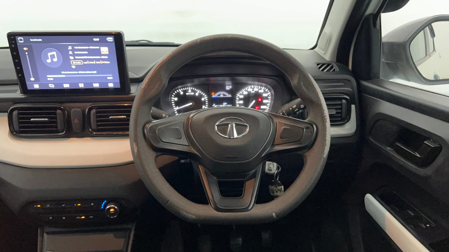Used 2022 Tata Punch Pure MT Petrol Manual interior STEERING VIEW